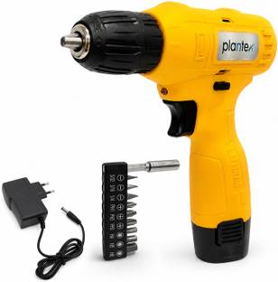 Plantex Cordless Drill Machine 12V/3/Brushed 550 Motor/0-600 RPM/10-15Nm Torque Angle Drill
