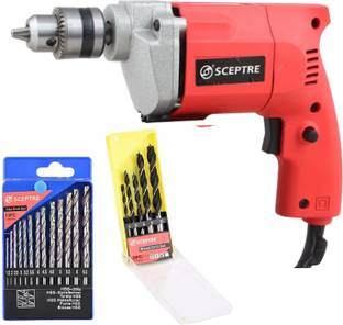 Sceptre Drill Machine with Long Cord & Professional Grade Motor SP-2310 Pistol Grip Drill