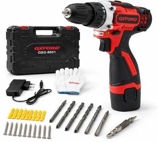 Tomahawk OSG-3001 OSG-3001 Screwdriver & Drill, Cordless | Lightweight Reversible Drill Machin Cordles...