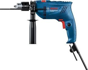 BOSCH GSB 600 Corded Electric Impact Drill, 600 W, 13 mm, 1.7 kg, 3,000 rpm Pistol Grip Drill