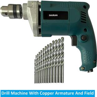 Sauran 10mm Professional & Home Pistol Grip Drill Machine with iron/wood bit (PWD106) Pistol Grip Dril...