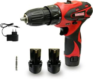 DUMDAAR 12V Cordless Screwdriver Two-Speed, Compact and Powerful Reversible switch Multi-Torque Clutch...