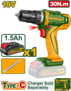JADEVER JADEVER 18V Cordless drill 30Nm, 750RPM JDCDP1815 JDCDP1815 Cordless Drill