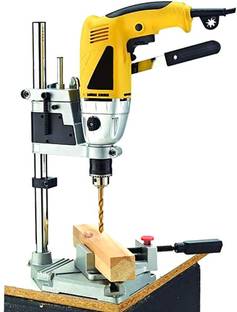 XDLB Bench Top Drill Stand | Compatible with Electric and Manual Hand Drills Compact Drill Press Stand...