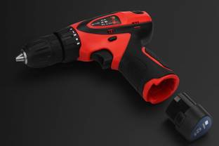 Xydrozen 12V Cordless Drill Screwdriver Tool Kit (25PCS) | 1350 RPM Two-Speed 12V Cordless Drill Screw...