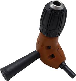 MALFAH ENTERPRISES MAF CHUCK KEYLESS RIGHT ANGLE 90° Right angle bend extension drill attachment, drill adapter. Angle Drill