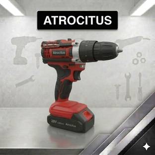 Atrocitus Cordless Drill(Red)_10mm_20V_1500RPM ATR76__10MMCDCordless Drill(Red)_10mm_20V_1500RPM Cordl...