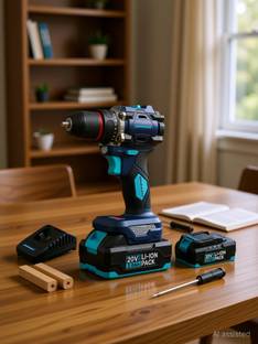 Tomahawk Tomahawk|2×2.0Ah Batteries, 55Nm Torque, 2-Speed Adjustable, Battery Indicator| BSD-2010 Cord...