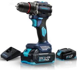 Tomahawk Tomahawk|2×2.0Ah Batteries, 55Nm Torque, 2-Speed Adjustable, Battery Indicator| BSD-2010 Cord...