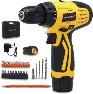Tomahawk Tomahawk|350/1350 RPM | 2 Battery | LED Light, 28Nm Torque |For DIY & Home Use| T7385 Cordles...
