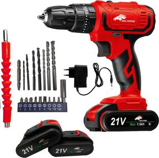 RanPra 21V RH CORDLESS SCREWDRIVER MACHINE HEAVY DUTY 21 V SCREWDRIVER MACHINE HEAVY DUTY ( DOUBLE BAT...