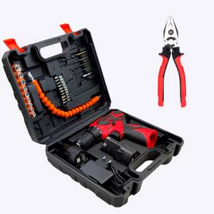 Hillgrove HGCM1557M1 12V 10mm Electric Wireless Mini Cordless Charging Screw Drilling HGCM1557M1 Wall ...