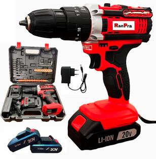 RanPra 21 VOLT CORDLESS SCREWDRIVER DRILL 20V MAXIM CORDLESS DRILL HEAVY DUTY WITH FORWORD AND REVERSE...