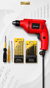 Atrocitus Atrocitus 10mm Left Right Electric Drill with HSS, Masonry and Hand Tools ATR735_ATR735_10mm...