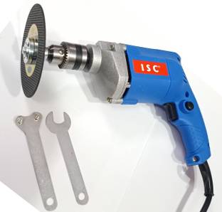 ISC Drill Conevert Kit With 1 Cut-off Blade Cut-off Blade+10mm Electric Drill Machine 100% Copper Wind...