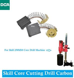 SINAL Carbon Brush Set (DCA Make) For Skill 250MM Core Cutting Drill Machine (CR147) Power & Hand Tool Kit