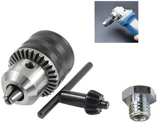 Kshivi 13 mm Chuck for Angle Grinder and Drill Machine With Converter Nut Hand Tool Kit