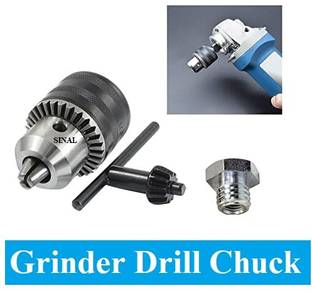 SINAL 13mm Drill Chuck And Attachment For 4'' Angle Grinder (C3) Power & Hand Tool Kit