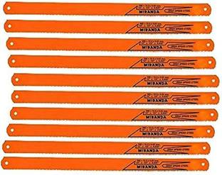 TH1 Hand Hacksaw Steel Blades for Cutting Wood | Cutter Blade(12X 1/2"X0.025") 24Tpi Hand Tool Kit