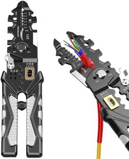 ZUCUR 25-in-1 Multifunction Wire Strippers Electeical Professional Electrician Pliers Tools and Cable Stripper for Cutting Wire Cutter