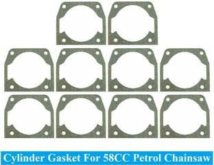 Sauran Cylinder Gasket Set 10 PC For 58cc Petrol Chainsaw CK24 Power & Hand Tool Kit