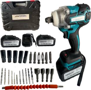 MPT CHETAK MAX-330 CORDLESS BRUSHLESS IMPACT WRENCH 21V LI-ION BATTERY 350NM MAX TORQUE & CHARGER Cord...