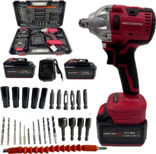 MPT MP CL IM 4500 MASTER PRO CORDLESS BRUSHLESS IMPACT WRENCH 21V MAX LI-ION BATTERY & CHARGER Cordles...