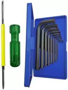 Skcraftosm Allen key With Screwdriver Allen Key Set