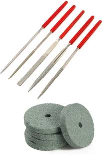 Digital Craft Grinding Wheel & 5Pc Diamond file Set Power & Hand Tool Kit