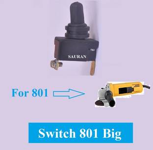 Sauran Pack of 2 on off Big Switch for 801 Angle Grinder Power & Hand Tool Kit