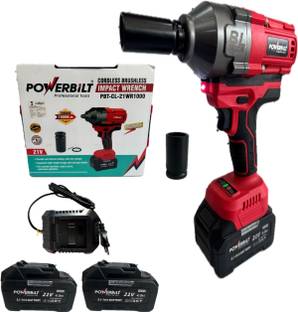 Mat max PBT-CL-21WR1000 CORDLESS BRUSHLESS IMPACT WRENCH 21V LI-ION BATTERY,1000NM MAX TORQUE & CHARGE...