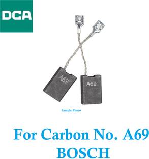 SINAL Carbon Brush Set (DCA Make) For Bosch Carbon No. A69 (CR120) Power & Hand Tool Kit