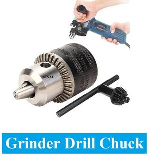 SINAL 13mm Chuck With Adapter for Angle Grinder Convert to drill 1mm to 13mm (C2) Power & Hand Tool Kit