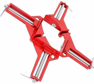 Flemigo 90 Degree Multifunction Right Angle Clip Picture Frame Corner Clamp Hand Tool Kit