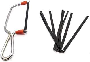 ZIODIC 6" Junoir Frame With Blade (6 Inch -Silver Color) with 10 blades Power & Hand Tool Kit