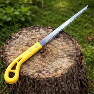 Oblivion Heavy-Duty Portable 34 cm Hand Saw | High Strength | Sharp Blade | Wood Cutter Hand Tool Kit