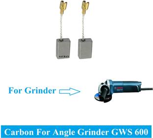 Sauran 4 Set (8 pcs) Carbon For Angle Grinder GWS 600/6-100 Power & Hand Tool Kit