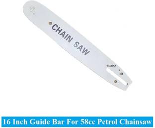 Sauran 16 Inch Guide Bar For 58cc Petrol Chainsaw CK2 Power & Hand Tool Kit