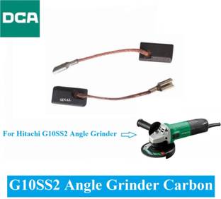 SINAL Carbon Brush Set (DCA Make) For Hitachi Grinder Model G10SS2 (CR48) Power & Hand Tool Kit