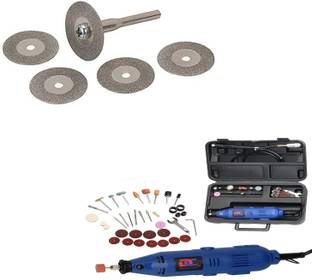 Digital Craft 5Pc Diamond Cutting Disc & Die Grinder Machine Kit Power & Hand Tool Kit
