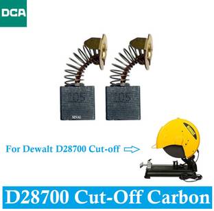 SINAL Carbon Brush Set (DCA Make) For DEWALT Cut-Off Model D28700 (CR161) Power & Hand Tool Kit