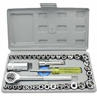 Rohini Fashion Rohini's 40 in 1 Pcs Tool Kit & Screwdriver and Socket Set | 40-Piece Bit & Socket Set Standard Screwdriver Set
