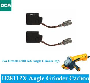 SINAL Carbon Brush Set (DCA Make) For DEWALT Angle Grinder Model D28112X (CR155) Power & Hand Tool Kit