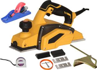 Digital Craft Electric 82mm Planer Machine,Tape 3Mtr,5Inch Hand Planer Wood Planer 1000W Machine of Carpentry Electric Planer Woodworking Machine Corded Planer