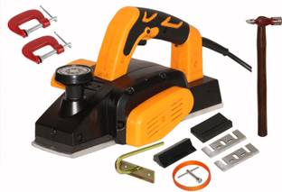 Digital Craft Electric Wood Planer Machine 82mm,2' G Clamp,Hammer 200 gm Wood Planer 800W Machine of Carpentry Electric Planer Woodworking Machine Corded Planer
