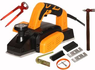 Digital Craft Electric Wood Planer Machine 82mm,Hammer 200 gm,8"Inch Pincer Plier Wood Planer 800W Machine of Carpentry Electric Planer Woodworking Machine Corded Planer