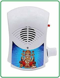 DIYtronics Hindu Religious Plastic Mini Mantra Device 35 In 1 Mini Chanting Machine Box Bell