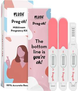 PLUSH Preg-Oh! Midstream Pregnancy Test Kit