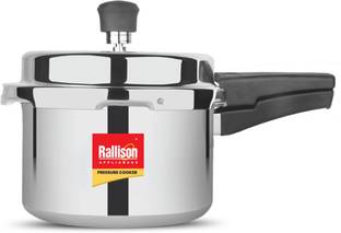Rallison Appliances Non IB 1 L Pressure Cooker (Aluminium) 1 L Outer Lid Pressure Cooker