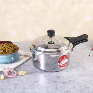 WONDERCHEF Nigella Tri-Ply 3 L Outer Lid Induction Bottom Pressure Cooker